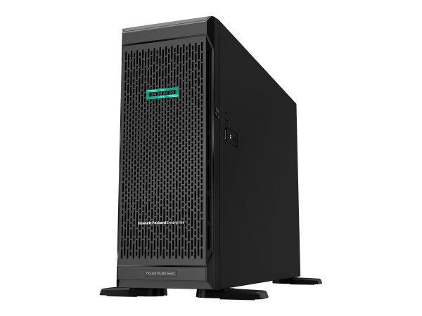 HPE ProLiant ML350 Gen10 Base - Server - Tower - 4U - zweiweg - 1 x Xeon Silver 4210R / 2.4 GHz - RA