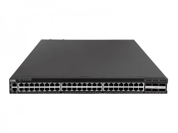 D-Link DXS 3610-54T - Switch - L3 - managed - 48 x 1 Gigabit / 10 Gigabit Ethernet + 6 x 40 Gigabit