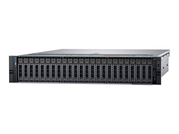 Dell PowerEdge R740 - Server - Rack-Montage - zweiweg - 1 x Xeon Silver 4210 / 2.2 GHz - RAM 32 GB -