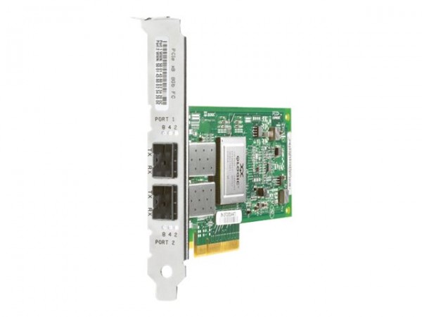 HPE StorageWorks 82Q - Hostbus-Adapter - PCIe x8 Low-Profile - 8Gb Fibre Channel x 2 - für Modular S