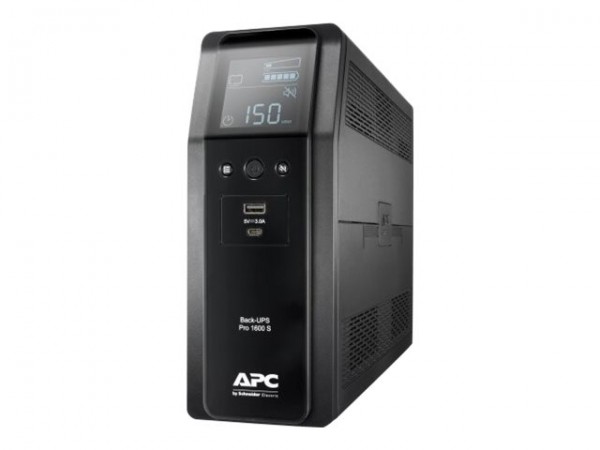 APC Back-UPS Pro BR1600SI - USV - Wechselstrom 220-240 V - 960 Watt - 1600 VA - 260 Wh - USB - Ausga