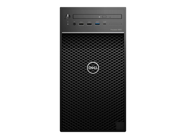 Dell 3650 Tower - MT - 1 x Xeon W-1370P / 3.6 GHz - vPro - RAM 16 GB - SSD 512 GB - DVD-Writer - UHD