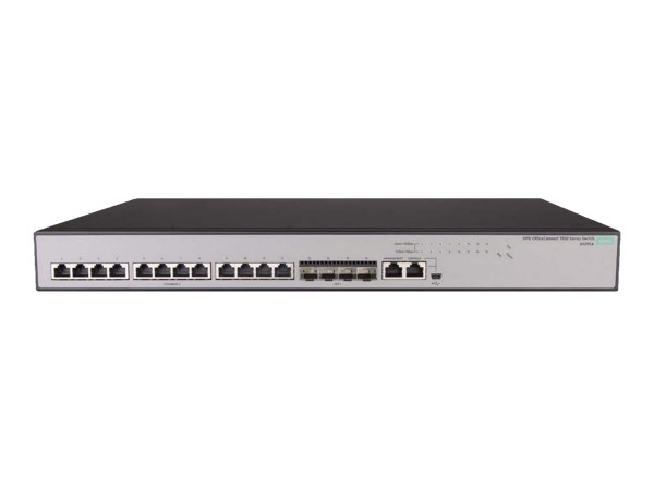 HPE OfficeConnect 1950 12XGT 4SFP+ - Switch - 12 x 10GBase-T + 4 x 1 Gigabit / 10 Gigabit SFP+ - Des