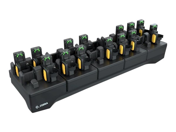Zebra 20-Slot Cradle - Ohne Stromversorgung - Ladestation für Barcode-Scanner - Ausgangsanschlüsse: