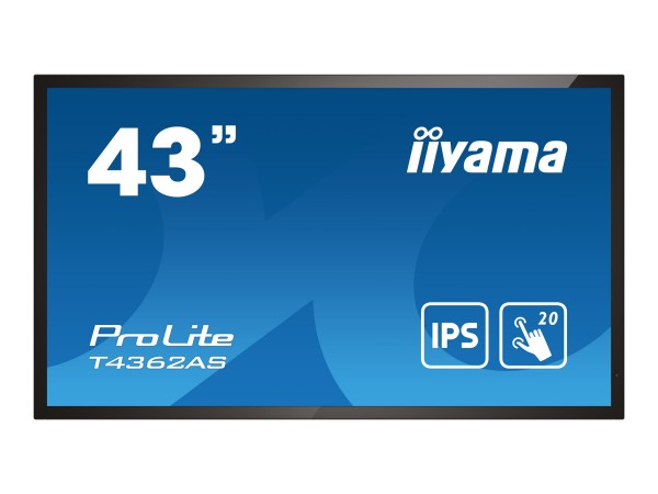 iiyama ProLite T4362AS-B1 - 109 cm (43") Diagonalklasse (108 cm (42.5") sichtbar) LCD-Display mit LE
