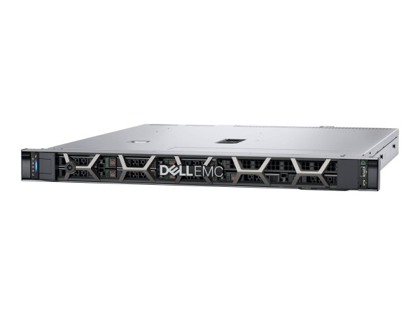 Dell PowerEdge R350 - Server - Rack-Montage - 1U - 1-Weg - 1 x Xeon E-2334 / 3.4 GHz - RAM 16 GB - S