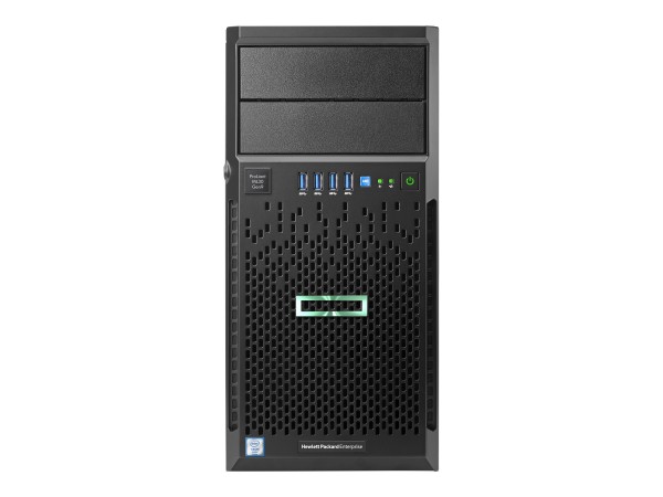 HPE ProLiant ML30 Gen9 Solution - Server - Micro Tower - 4U - 1-Weg - 1 x Xeon E3-1240V6 / 3.7 GHz -