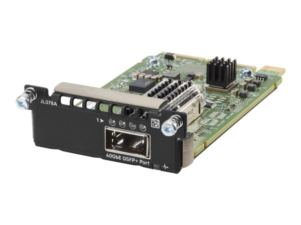 HPE Aruba 3810M 1QSFP+ 40GbE Module - Zubehörkit für Netzwerkeinheit - für HPE Aruba 2930M 24 Smart