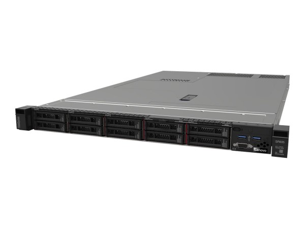 Lenovo ThinkSystem SR635 7Y99 - Server - Rack-Montage - 1U - 1-Weg - 1 x EPYC 7502P / 2.5 GHz - RAM