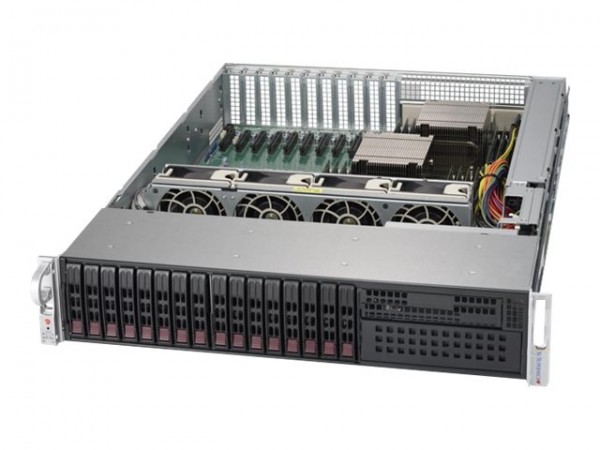 Supermicro SuperServer 2028R-TXR - Server - Rack-Montage - 2U - zweiweg - keine CPU - RAM 0 GB - SAT