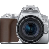 Canon EOS 250D + EF-S 18-55mm f/4-5.6 IS STM. Kamera-Typ: SLR-Kamera-Set, Kamerabildpunkte: 24,1 MP,