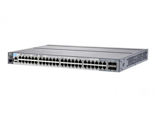 HPE Aruba 2920-48G - Switch - L3 - managed - 44 x 10/100/1000 + 4 x Kombi-Gigabit-SFP - an Rack mont