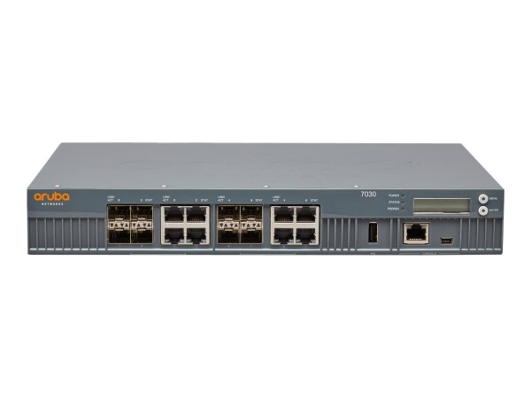 HPE Aruba 7030 (RW) Controller - Netzwerk-Verwaltungsgerät - GigE - 1U - Rack-montierbar