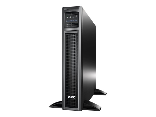 APC Smart-UPS X 750 Rack/Tower LCD - USV (Rack - einbaufähig) - Wechselstrom 230 V - 600 Watt - 750