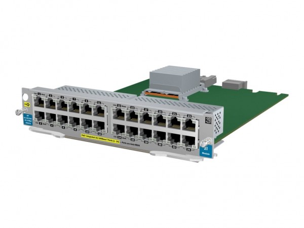 HPE - Erweiterungsmodul - 10/100 Ethernet x 24 - für HPE 8206, 8212; HPE Aruba 5406, 5412
