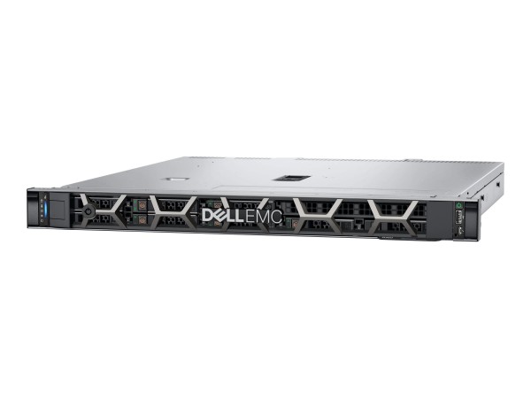 Dell EMC PowerEdge R350 - Server - Rack-Montage - 1U - 1-Weg - 1 x Xeon E-2314 / 2.8 GHz - RAM 16 GB