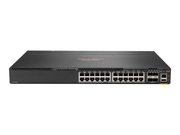HPE Aruba 6300F - Switch - L3 - managed - 24 x 10/100/1000 + 4 x 1 Gigabit / 10 Gigabit / 25 Gigabit