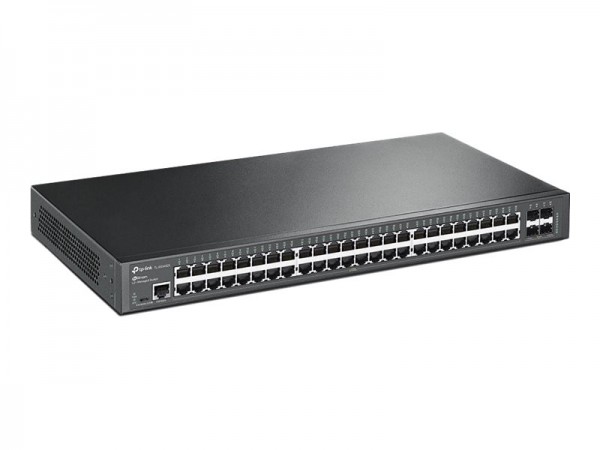 TP-Link JetStream TL-SG3452X V1 - Switch - managed - 48 x 10/100/1000 + 4 x 10 Gigabit SFP+ - an Rac