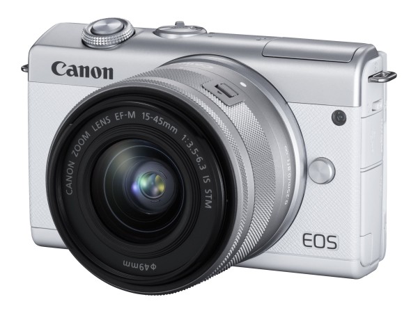 Canon EOS M200 - Digitalkamera - spiegellos - 24.1 MPix - APS-C - 4K / 25 BpS - 3x optischer Zoom EF