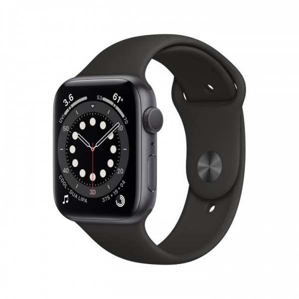 Apple Watch Series 6. Display-Typ: OLED, Bildschirmauflösung: 368 x 448 Pixel, Touchscreen. Flash-Sp