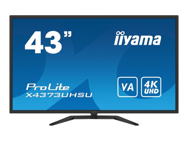 Iiyama ProLite X4373UHSU-B1 - LED-Monitor - 109.2 cm (43") X4373UHSU-B1