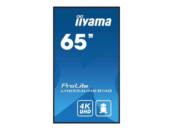 iiyama ProLite LH6554UHS-B1AG - 165 cm (65") Diagonalklasse (164 cm (64.5") sichtbar) LCD-Display mi
