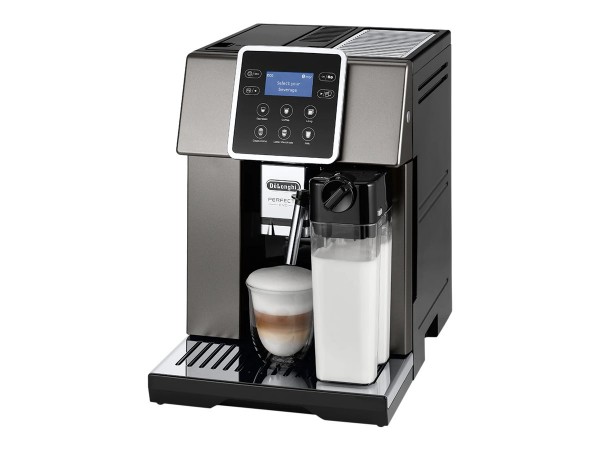 De'Longhi Perfecta Evo ESAM420.80.TB - Automatische Kaffeemaschine mit Cappuccinatore - 15 bar - Sil