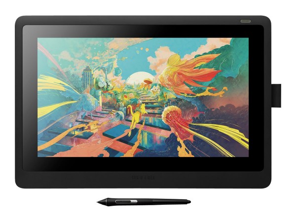 Wacom Cintiq 16 - Digitalisierer mit LCD Anzeige - 34.5 x 19.4 cm - elektromagnetisch - kabelgebunde