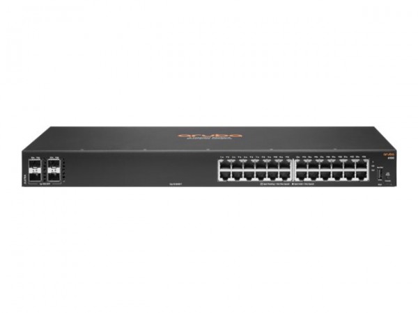 HPE Aruba 6100 24G 4SFP+ Switch - Switch - managed - 24 x 10/100/1000 + 4 x 1 Gigabit / 10 Gigabit S