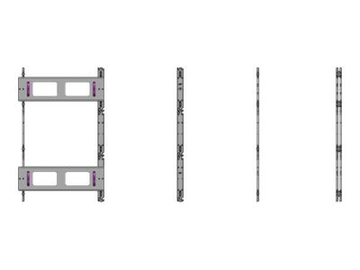 Samsung Frame Kit VG-LFJ33SWW - Montagekomponente (2 seitliche Montagehalterungen, 2 mittlere Montag