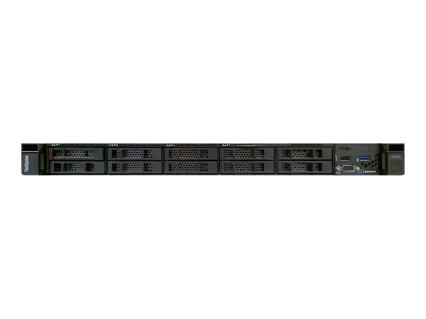 Lenovo ThinkSystem SR250 7Y51 - Server - Rack-Montage - 1U - 1-Weg - 1 x Xeon E-2224 / 3.4 GHz - RAM