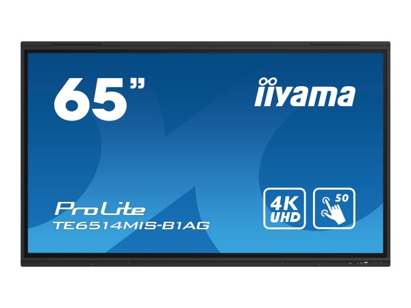 iiyama ProLite TE6514MIS-B1AG - 163.9 cm (65") Diagonalklasse LCD-Display mit LED-Hintergrundbeleuch