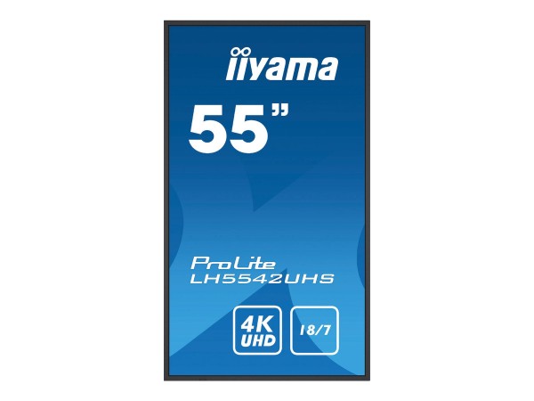 Iiyama ProLite LH5542UHS-B3 - 140 cm (55") Diagonalklasse (138.8 cm (54.6") LH5542UHS-B3