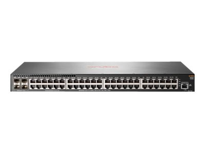 HPE Aruba 2930F 48G 4SFP+ - Switch - L3 - managed - 48 x 10/100/1000 + 4 x 1 Gigabit/10 Gigabit SFP+