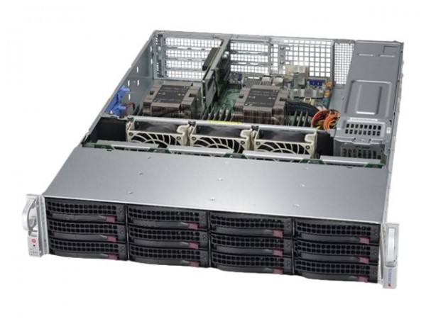 Supermicro SuperServer 6029P-WTRT - Server - Rack-Montage - 2U - zweiweg - keine CPU - RAM 0 GB - SA