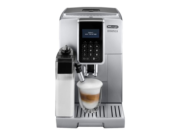 De'Longhi DINAMICA ECAM 350.75.S - Automatische Kaffeemaschine mit Cappuccinatore - 15 bar - Silver/