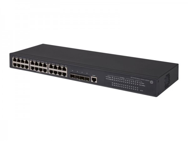 HPE 5130-24G-4SFP+ EI - Switch - L3 - managed - 24 x 10/100/1000 + 4 x 10 Gigabit Ethernet / 1 Gigab