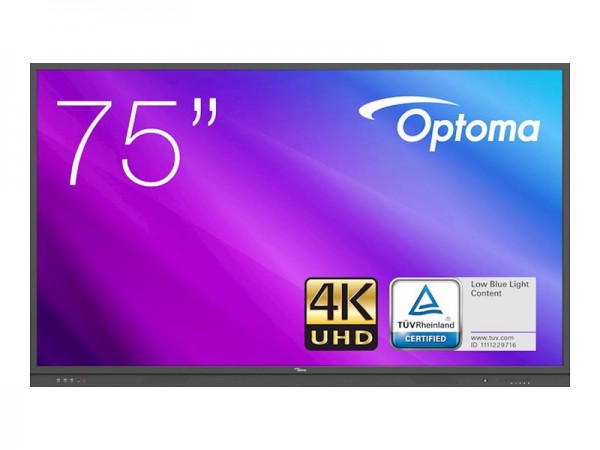 Optoma Creative Touch 3751RK - 190 cm (75") Diagonalklasse 3-Series LCD-Display mit LED-Hintergrundb