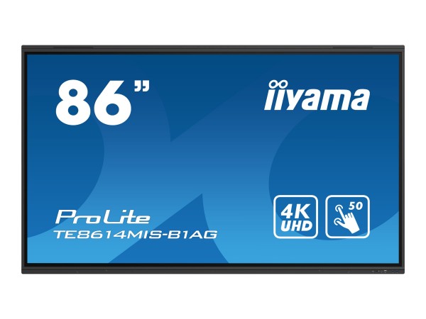 iiyama ProLite TE8614MIS-B1AG - 218 cm (86") Diagonalklasse (217.4 cm (85.6") sichtbar) LCD-Display