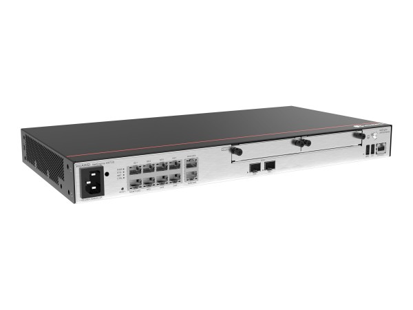 Huawei NetEngine AR720 - Router - 8-Port-Switch - GigE - WAN-Ports: 2 - Seite-zu-Seite-Luftstrom - a
