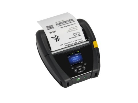 Zebra DT Printer ZQ630 Plus RFID_ English fonts Dual 802.11AC BT4.x Linered platen 0 - Etiketten-/La