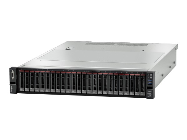 Lenovo ThinkSystem SR655 7Z01 - Server - Rack-Montage - 2U - 1-Weg - 1 x EPYC 7252P / 2.8 GHz - RAM