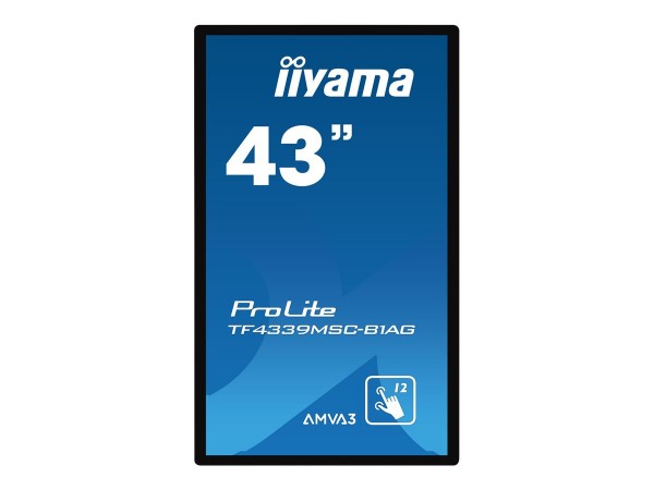 iiyama ProLite TF4339MSC-B1AG - 109 cm (43") Diagonalklasse (108 cm (42.5") sichtbar) LCD-Display mi