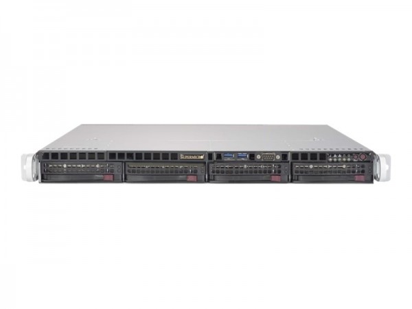 Supermicro SuperServer 5019P-MT - Server - Rack-Montage - 1U - 1-Weg - keine CPU - RAM 0 GB - SATA -