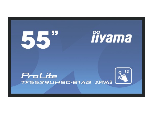 iiyama ProLite TF5539UHSC-B1AG - 139 cm (55") Diagonalklasse LCD-Display mit LED-Hintergrundbeleucht