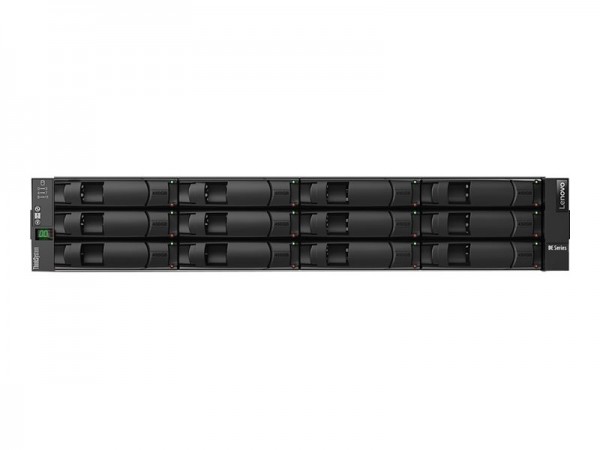 Lenovo ThinkSystem DE2000H Hybrid 2U12 LFF controller enclosure - Festplatten-Array - 12 Schächte (S