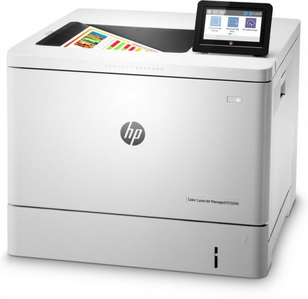 HP Color LaserJet Managed E55040dn. Drucktechnologie: Laser, Farbe. Zahl der Druckpatronen: 4, Maxim